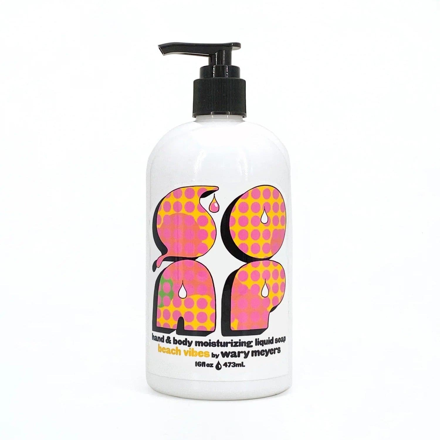 Coconut and suntan scented  liquid soap – Beach Vibes by Wary Meyers