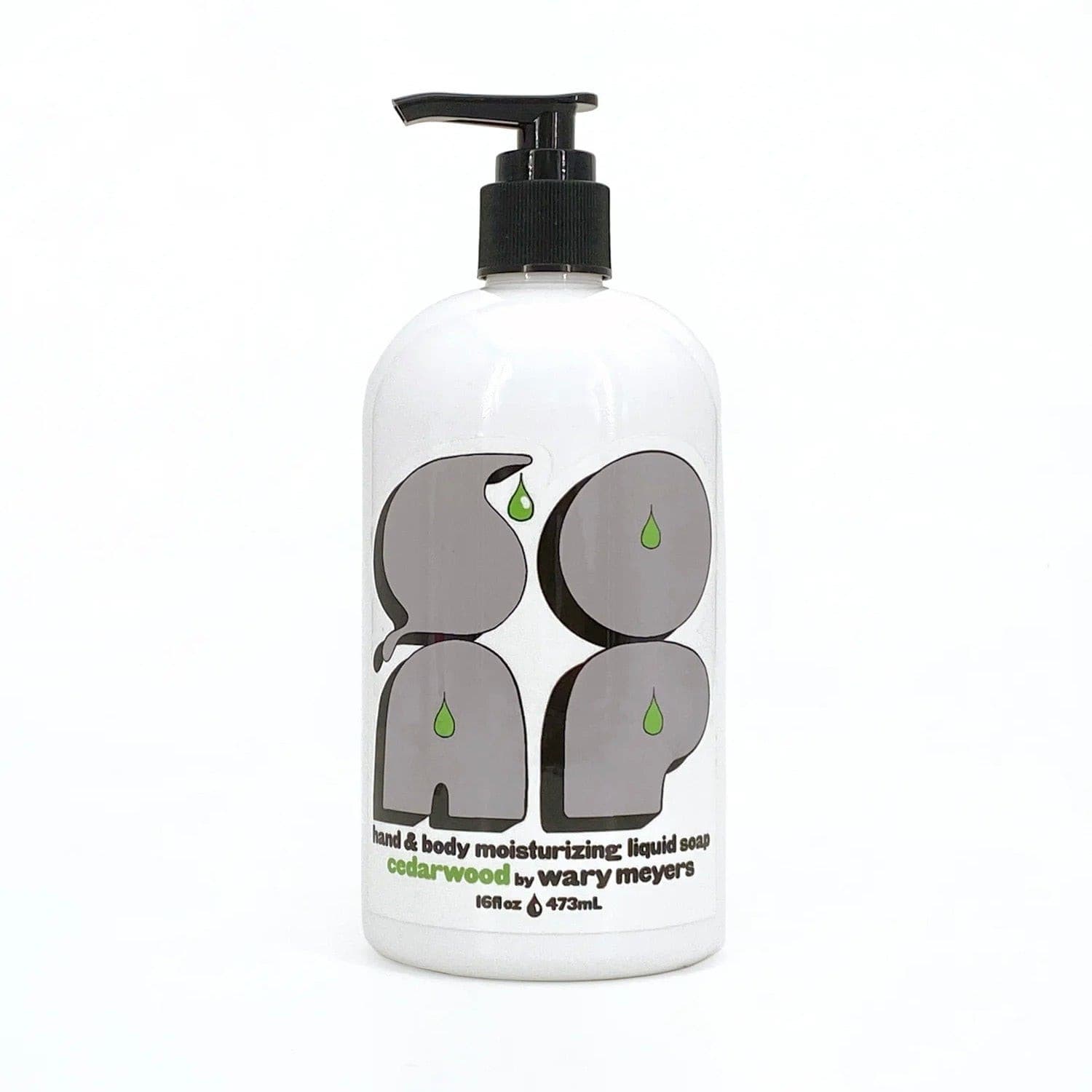 Cedarwood & vanilla scented liquid soap - Cedarwood by Wary Meyers