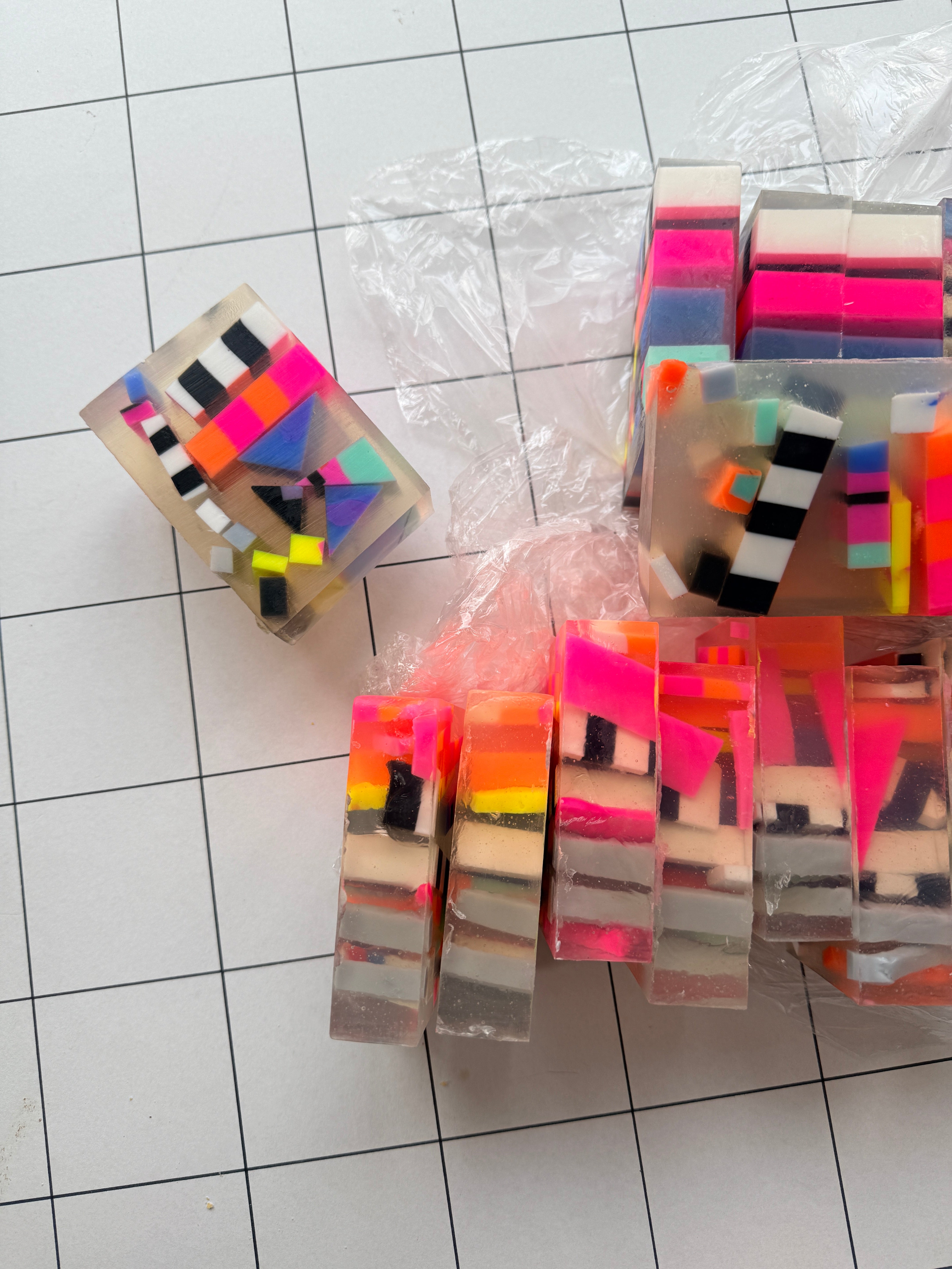 Virgo Cluster - citrus scented glycerine soap by Wary Meyers