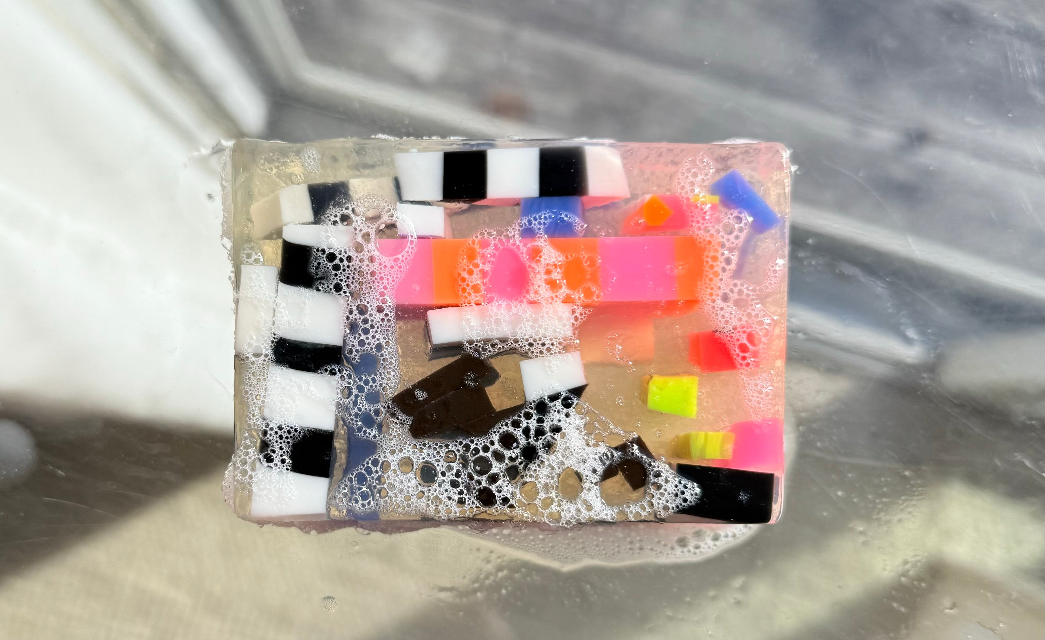 Virgo Cluster - citrus scented glycerine soap by Wary Meyers