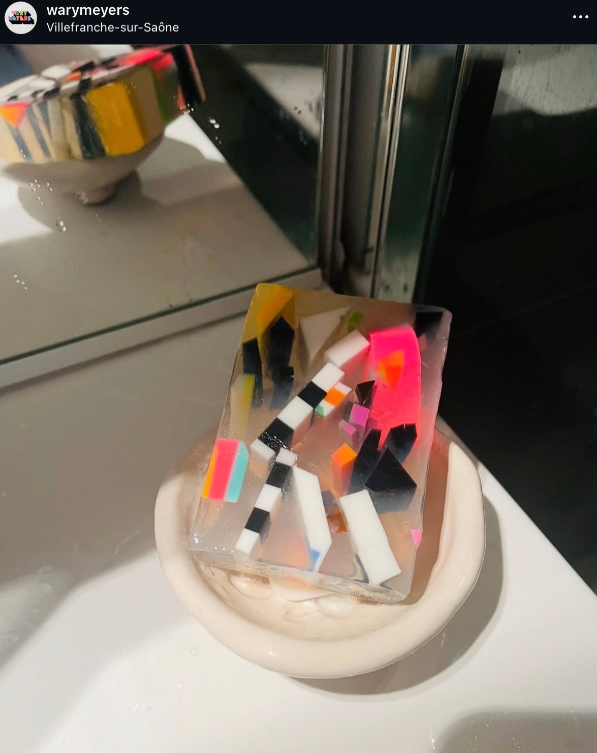 Virgo Cluster - citrus scented glycerine soap by Wary Meyers