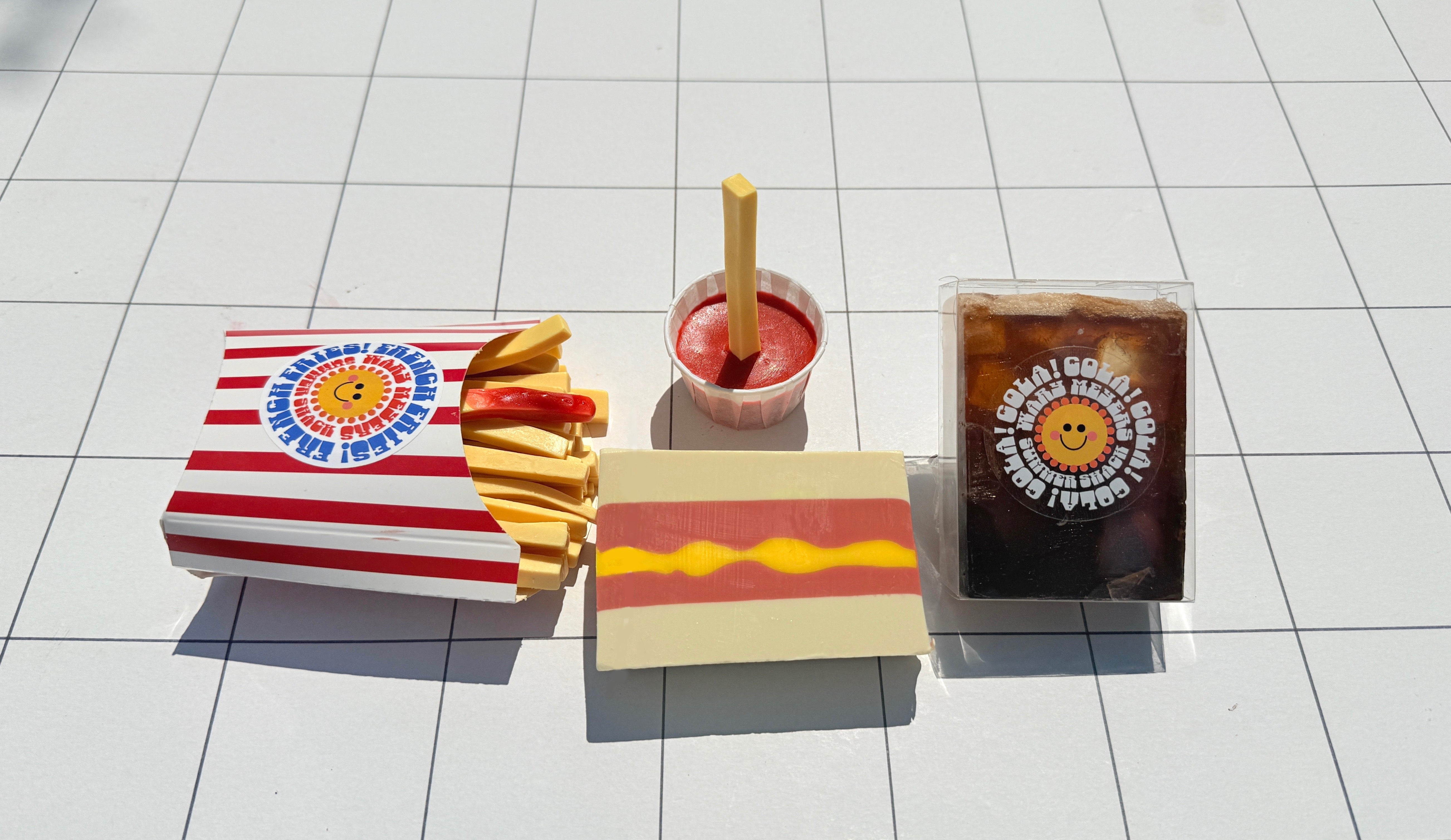 Hot Dog Soap by Wary Meyers