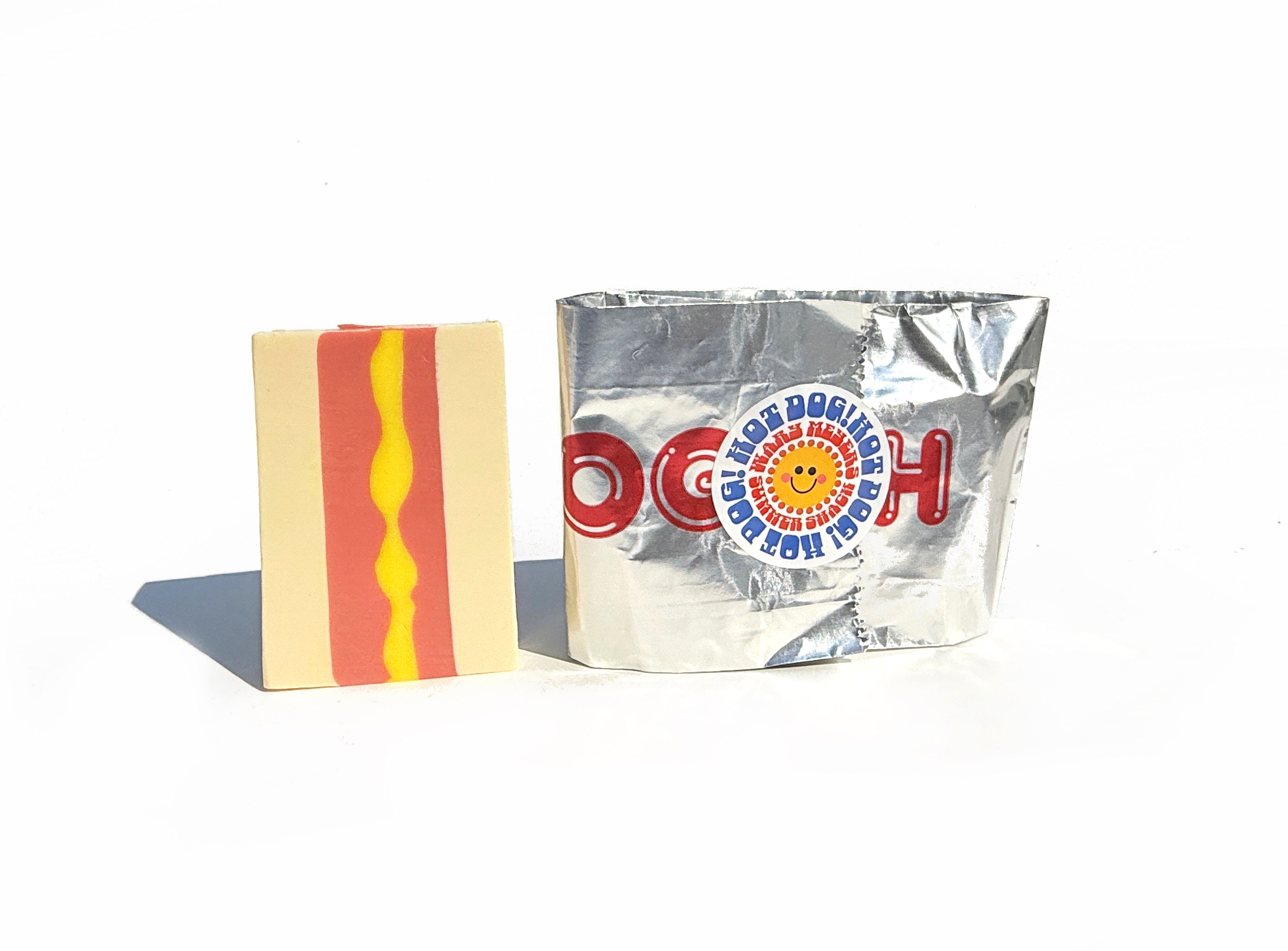 Hot Dog Soap by Wary Meyers
