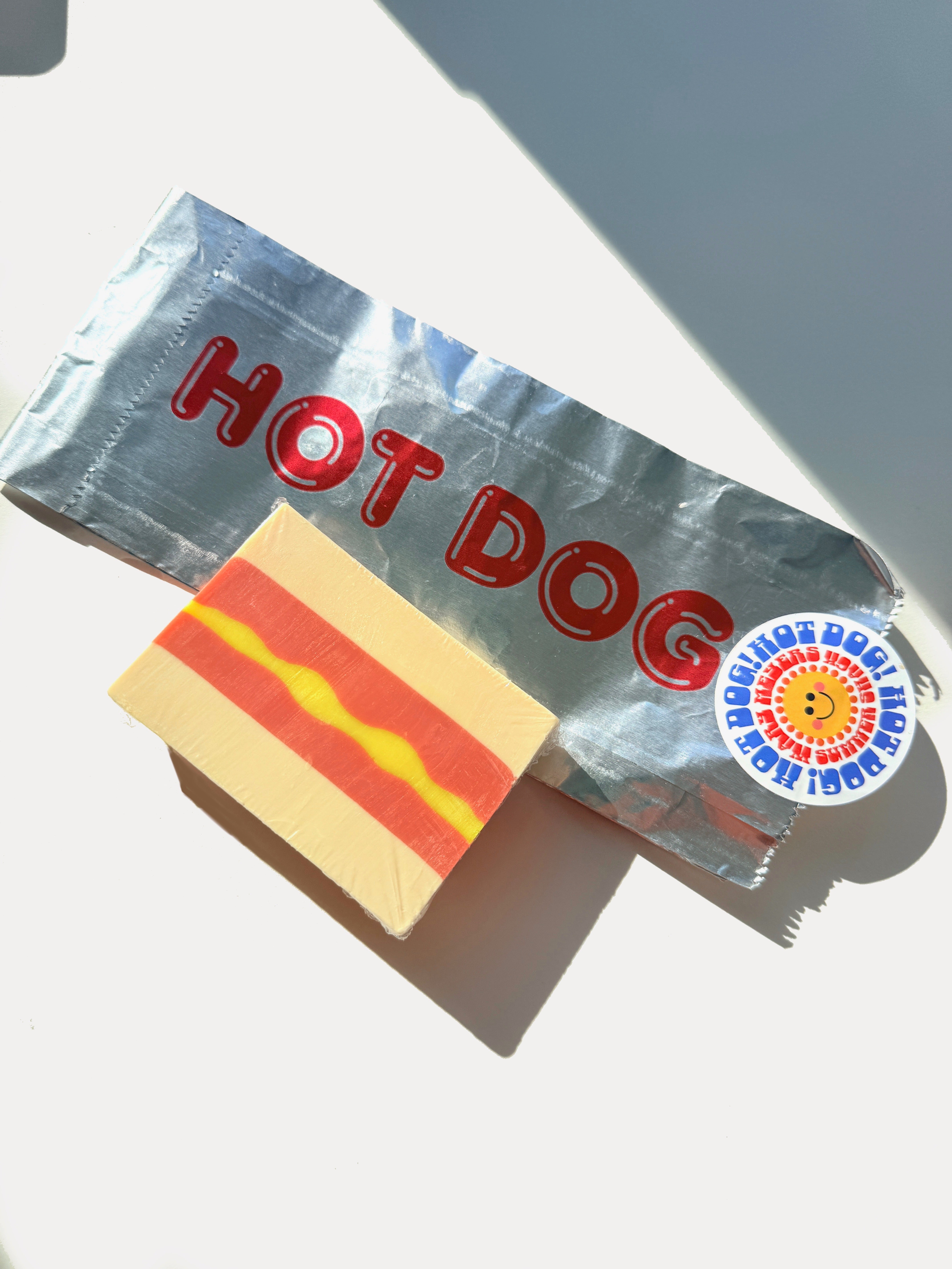 Hot Dog Soap by Wary Meyers