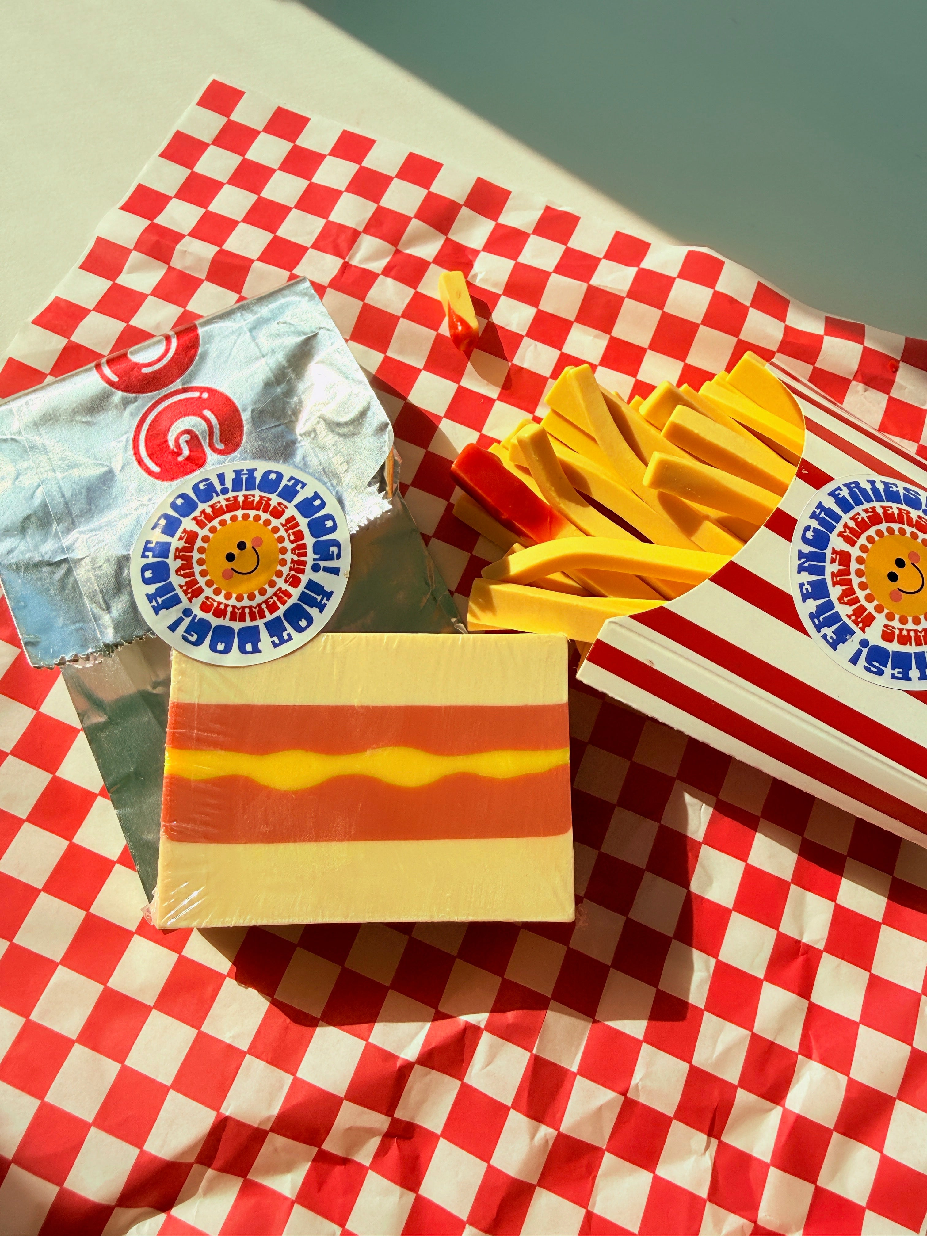 Hot Dog Soap by Wary Meyers