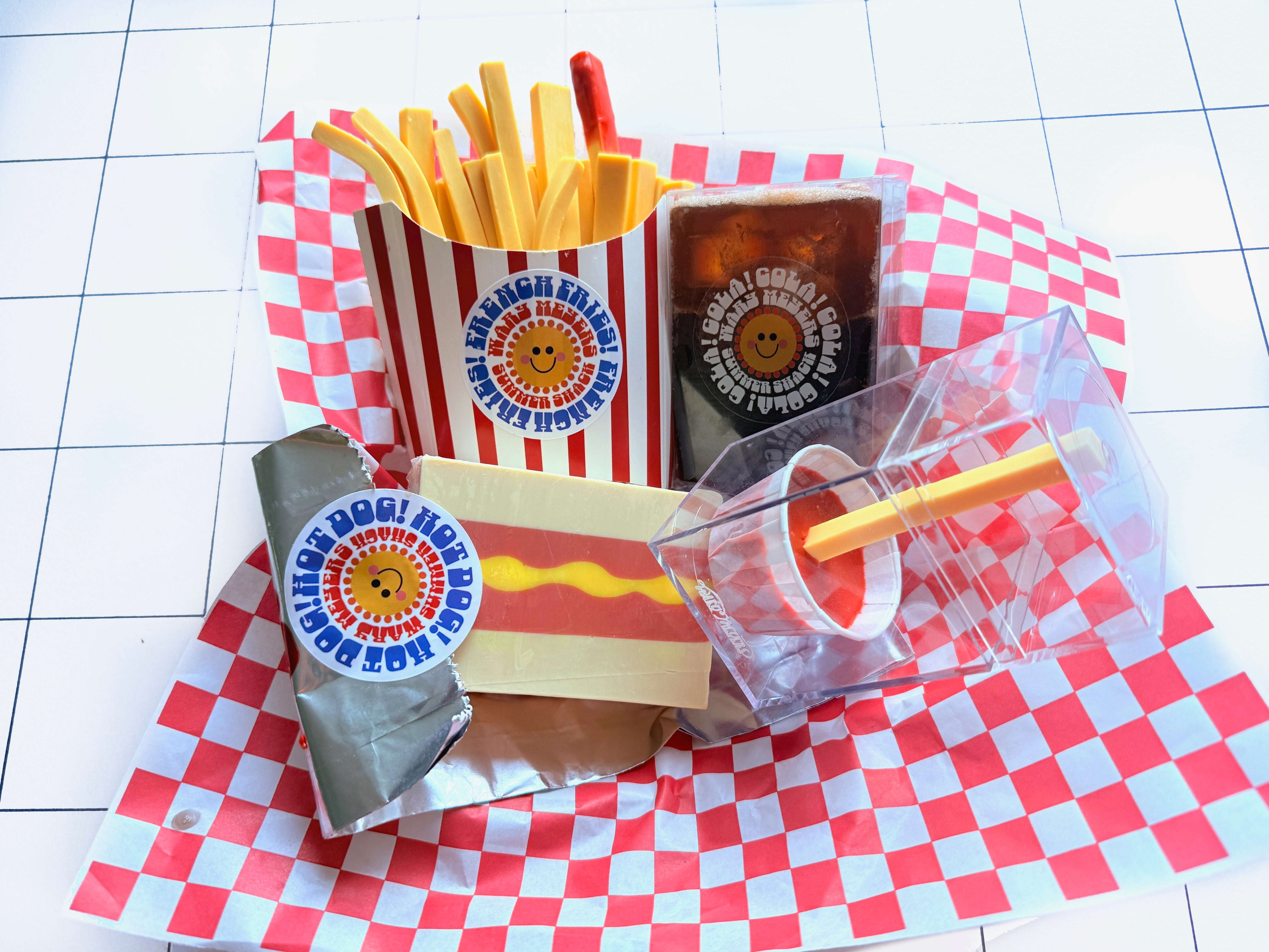 Summer Shack Soap Platter by Wary Meyers