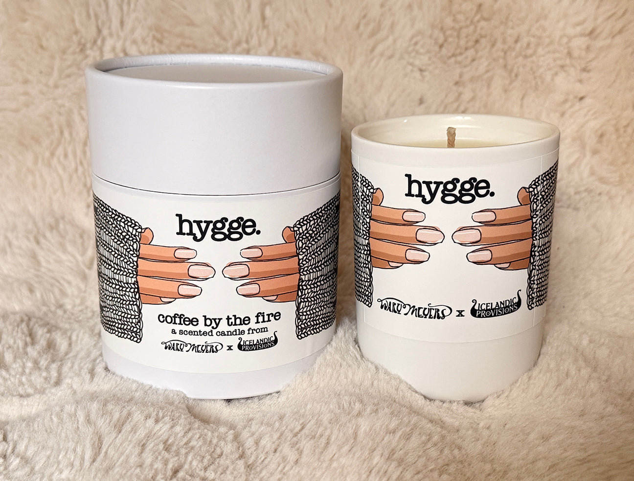Hygge - Coffee by the Fire Candle