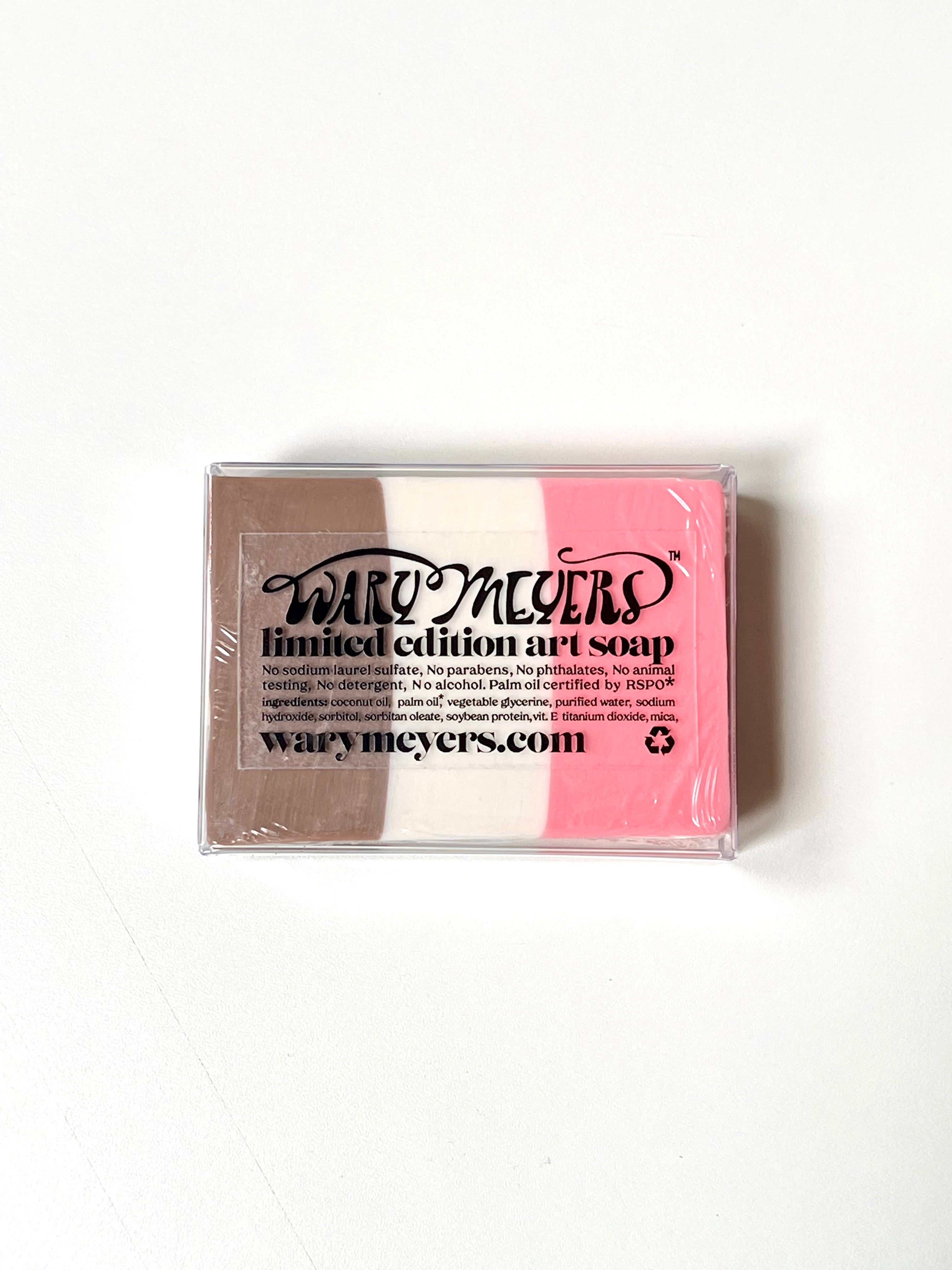 Limited Edition Art Soap #2: Neapolitan!