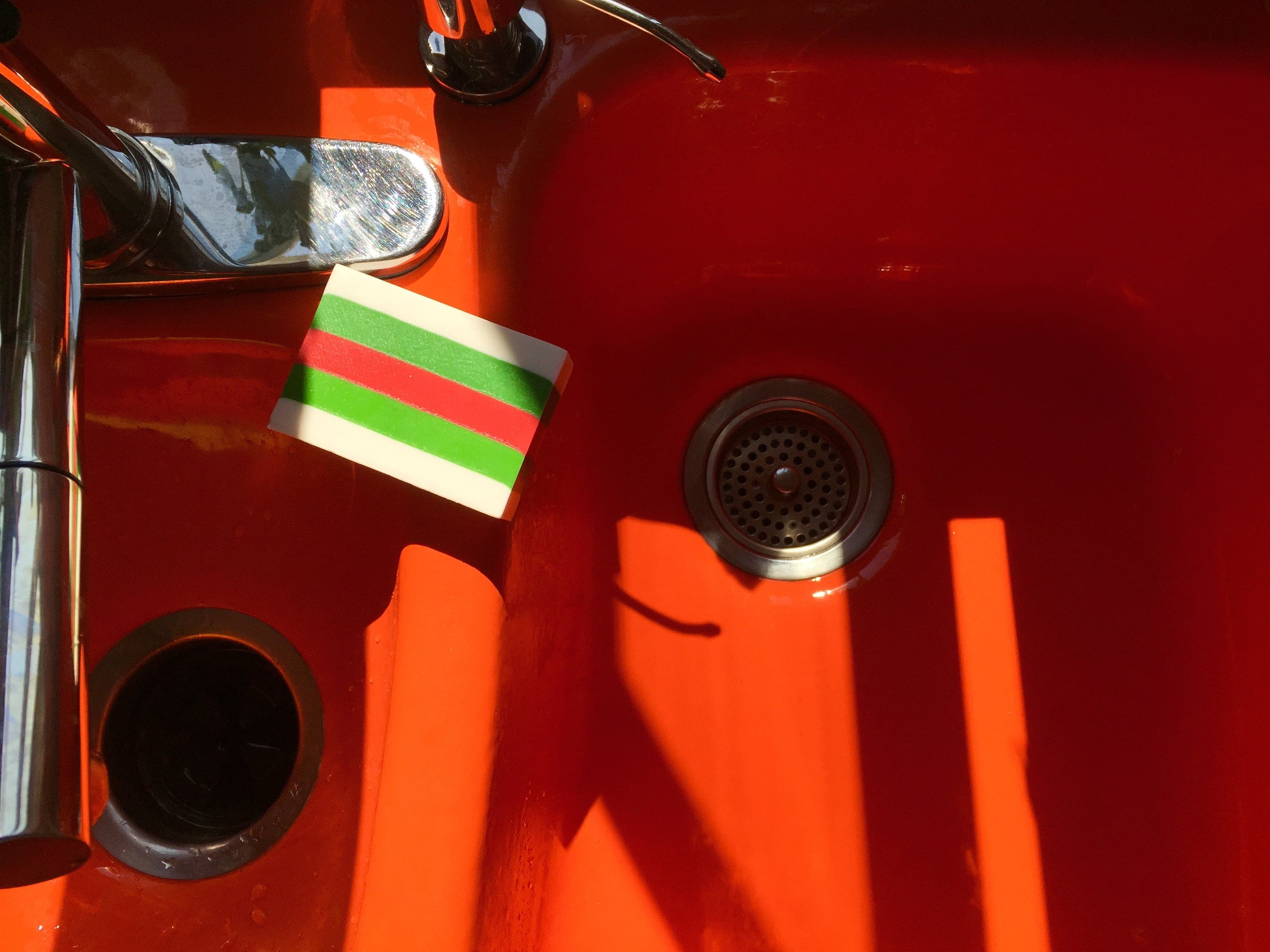 Italian tomato leaf glycerine soap.