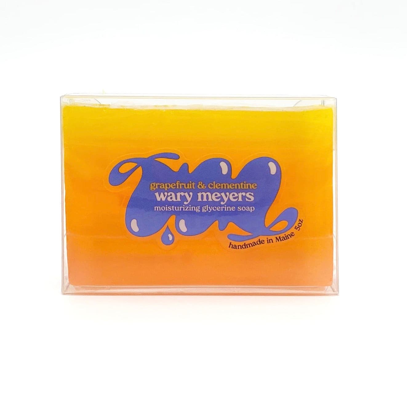 Wary Meyers grapefruit and clementine glycerine soap.