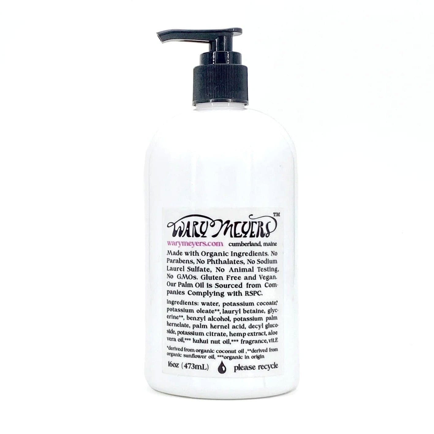 Wary Meyers Soaps cedarwood Liquid soap