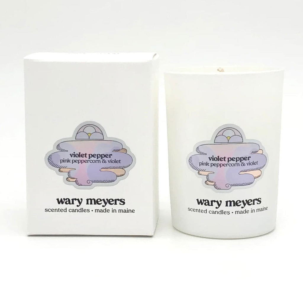 Wary Meyers Violet Pepper Candle